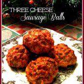 Three Cheese Sausage Balls