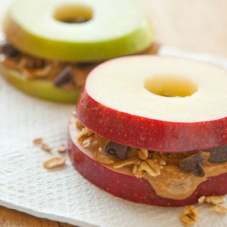 Cruelty Free Sandwich Diet:  Apple Snack