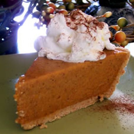 No Bake Pumpkin Pie