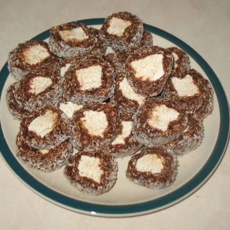 Marshmallow Snowball Cookies