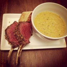 Nut Encrusted Venison Racks