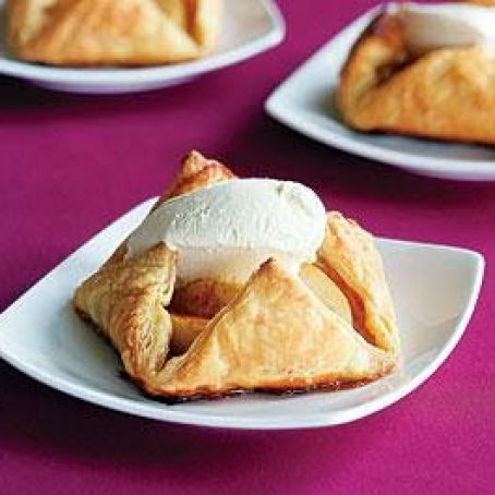 Free-Form Pear Tarts with Almond & Cinnamon