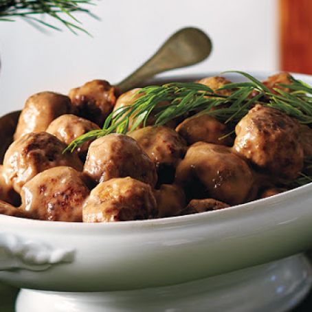 Swedish Meatballs With Rich Gravy