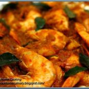 Hot & Spicy Belacan Prawns Recipe