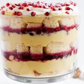 Winter Eggnog Trifle
