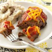 Bacon-Topped Mini Meat Loaves