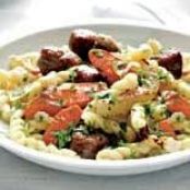 Gemelli with Fennel and Hot Sausage