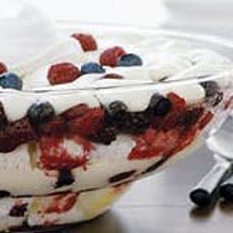 Creamy Layered Fruit Sensation