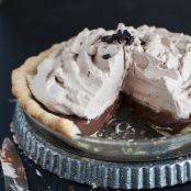 Mocha Pie with Espresso Whipped Cream