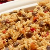 Arroz con Gandules (Puerto Rican rice and pigeon peas)