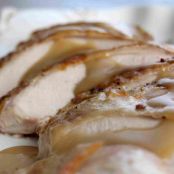 Sausage and Mushroom Stuffed Boneless Turkey Breast