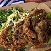 Soft-Shell Crab Salad with Green Goddess Dressing