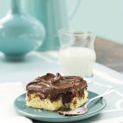 Chocolate Marble Sheet Cake