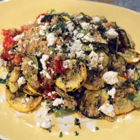 GRILLED VEGETABLE QUINOA SALAD