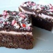 Peppermint Candy Cane Brownies