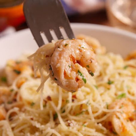 Garlic Butter Shrimp Pasta