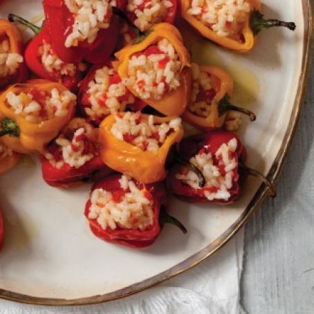 Rice-Stuffed Mini Peppers