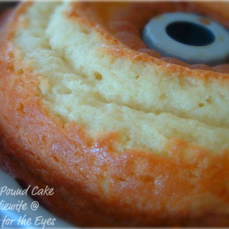 Perfect Pound Cake (7-Up Cake) adapted from The Pioneer Woman