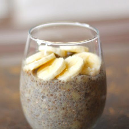 Banana Chia Seed Pudding