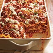 Greek Lamb and Feta Lasagna
