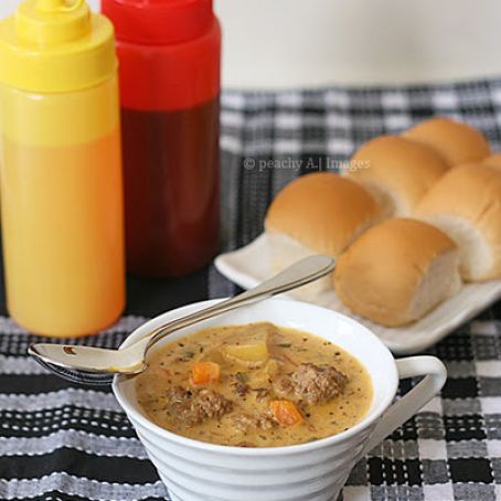 Cheeseburger Soup