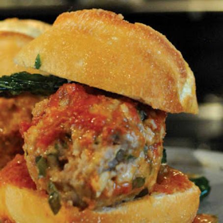 Pork & Veal Meatball Slider Recipe