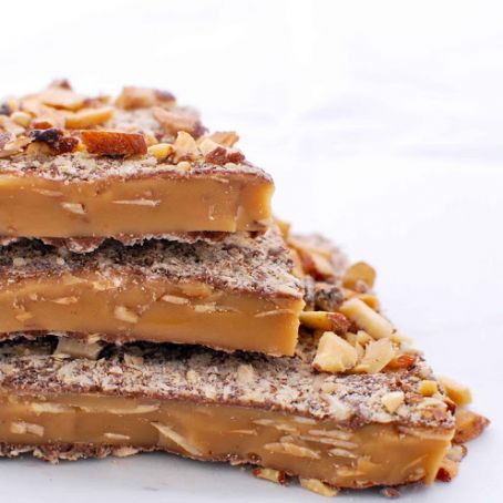 Microwave Almond Toffee