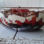Strawberry Chocolate Trifle