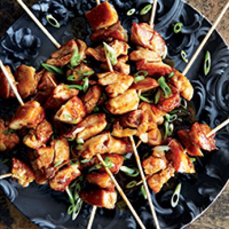 Filipino Chicken Adobo Skewers