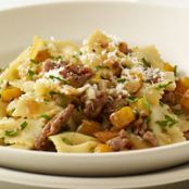 Farfalle with Spicy Sausage and Butternut Squash