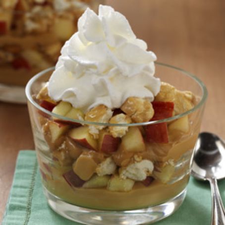 Caramel Apple Pudding Parfaits
