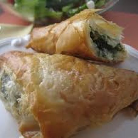 Dinner Spanakopitas