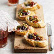 Olive & Cherry Bruschetta