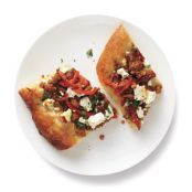 Turkey and Feta Flat Bread