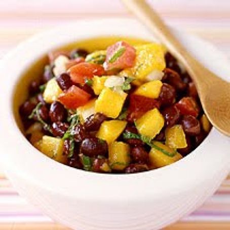 Black Bean, Mango and Tomato Salad