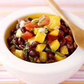 Black Bean, Mango and Tomato Salad