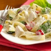 Chicken Alfredo Salad