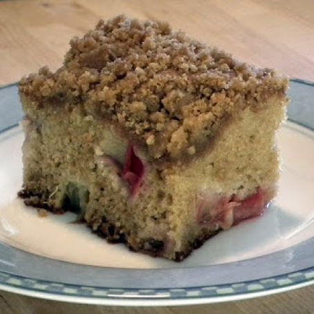 Barb's Rhubarb Cake