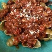 Ragu Sauce with Pasta