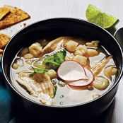 Mexican Chicken Hominy Soup