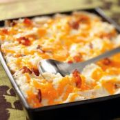 Twice Baked Mashed Potatoes