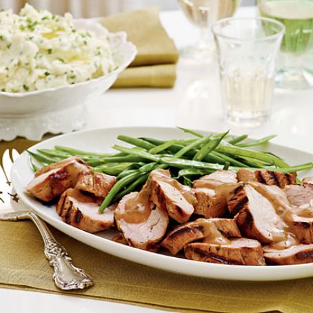 Bourbon Brown Sugar Pork Tenderloin