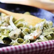 Beef and Artichoke Fettuccine