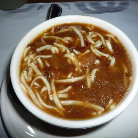 Mock Czarnina (Polish duck soup)
