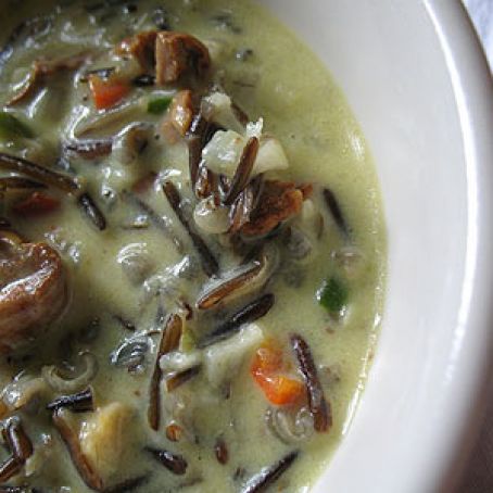 Chicken and Wild Rice Soup, Slow Cooker