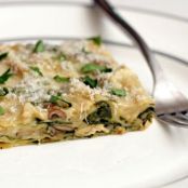 Chicken Mushroom Spinach Lasagna