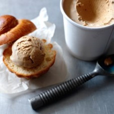 One-Step No-Churn Coffee Ice Cream