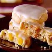 Apricot and Nut Cookies with Amaretto Icing