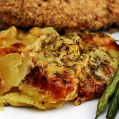 Potato Artichoke Gratin