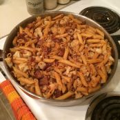 Cauliflower, Bacon and Onion Pasta